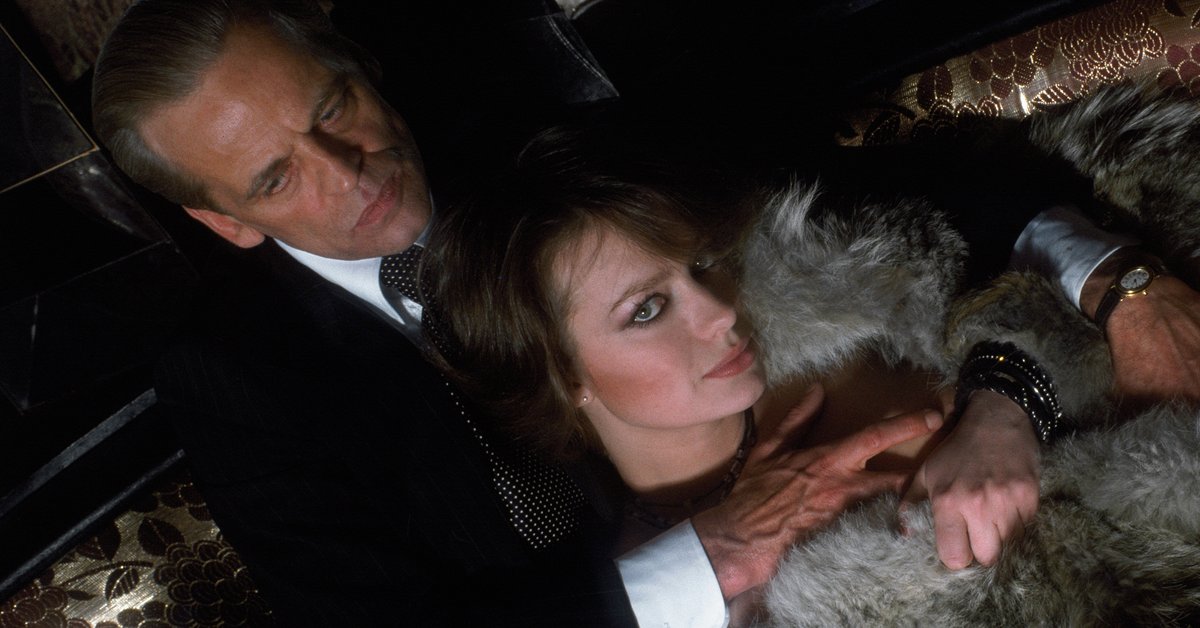 Klaus Kinski z córką Nastassją w 1966 r