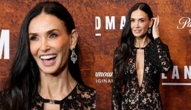 Demi Moore ma 63 lata. Zachwyciła w koronkowej kreacji