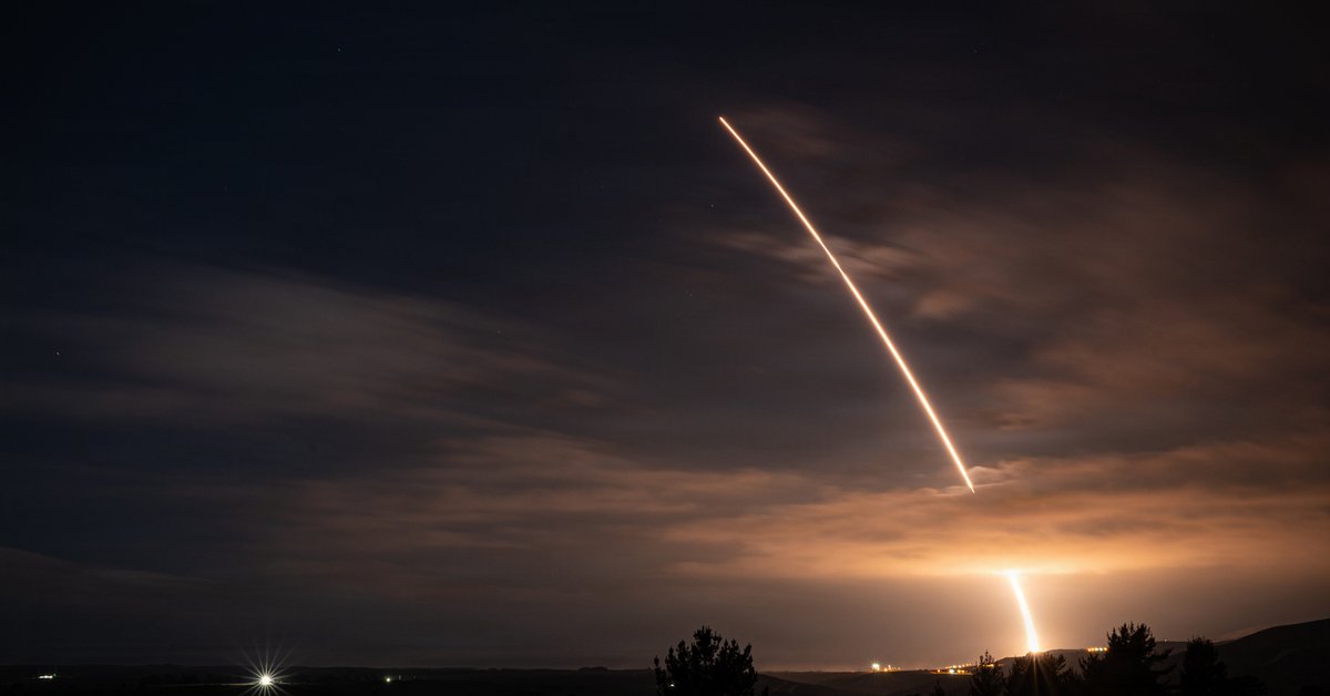 Nuklearny pokaz siły USA. Wojsko przetestowało rakietę Minuteman III - Onet