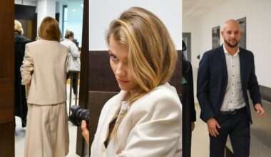 Kaczorowska i Pela na rozprawie rozwodowej. Są zdjęcia