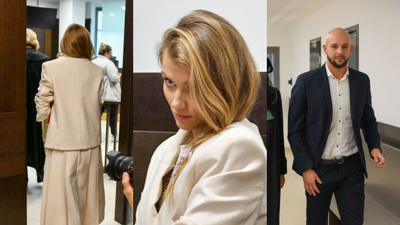 Kaczorowska i Pela na rozprawie rozwodowej. Są zdjęcia