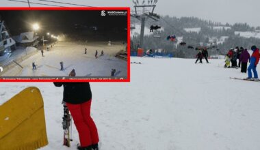 Piątek. 21 listopada. Tak wygląda stok w Bukowinie Tatrzańskiej