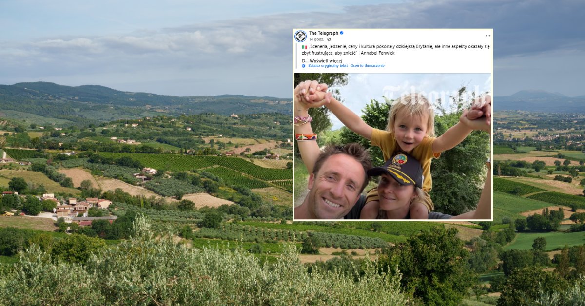 Przeprowadziła się do Włoch. Po sześciu miesiącach nie wytrzymała