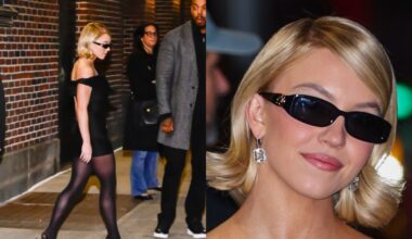 Sydney Sweeney w czarnej mini. Figura godna pozazdroszczenia?