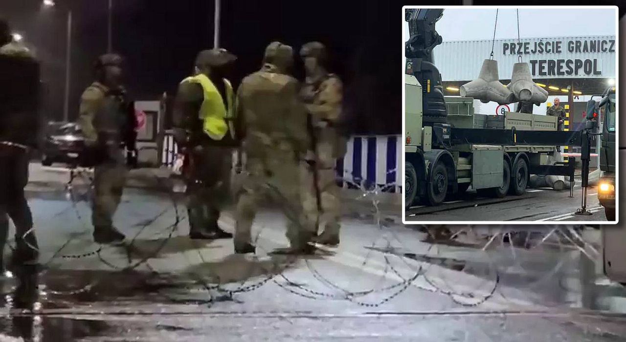 Jest nagranie z granicy. "Żelazna kurtyna staje się rzeczywistością"