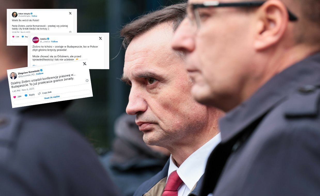 Ziobro został w Budapeszcie. "To już przekracza granice żenady"