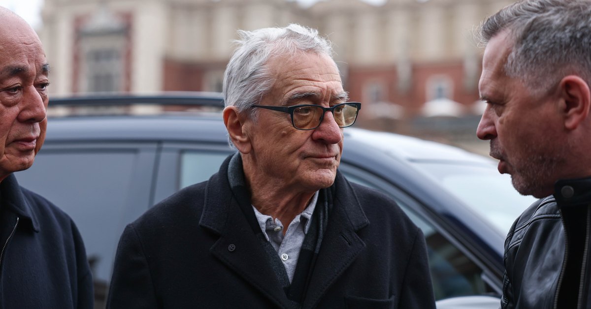Robert De Niro w Krakowie