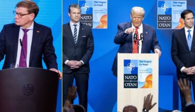 Johann Wadephul/Marco Rubio, Donald Trump, Pete Hegseth