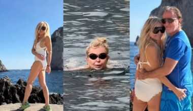 Sportowa Monika Olejnik pozdrawia z Włoch. Fajnie się bawi?