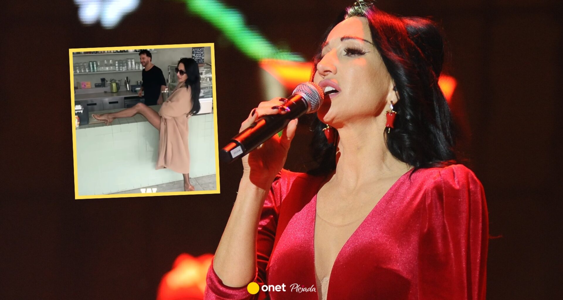 Justyna Steczkowska nagle odsłoniła nogę i postawiła na ladzie. "Ledwo żyję"