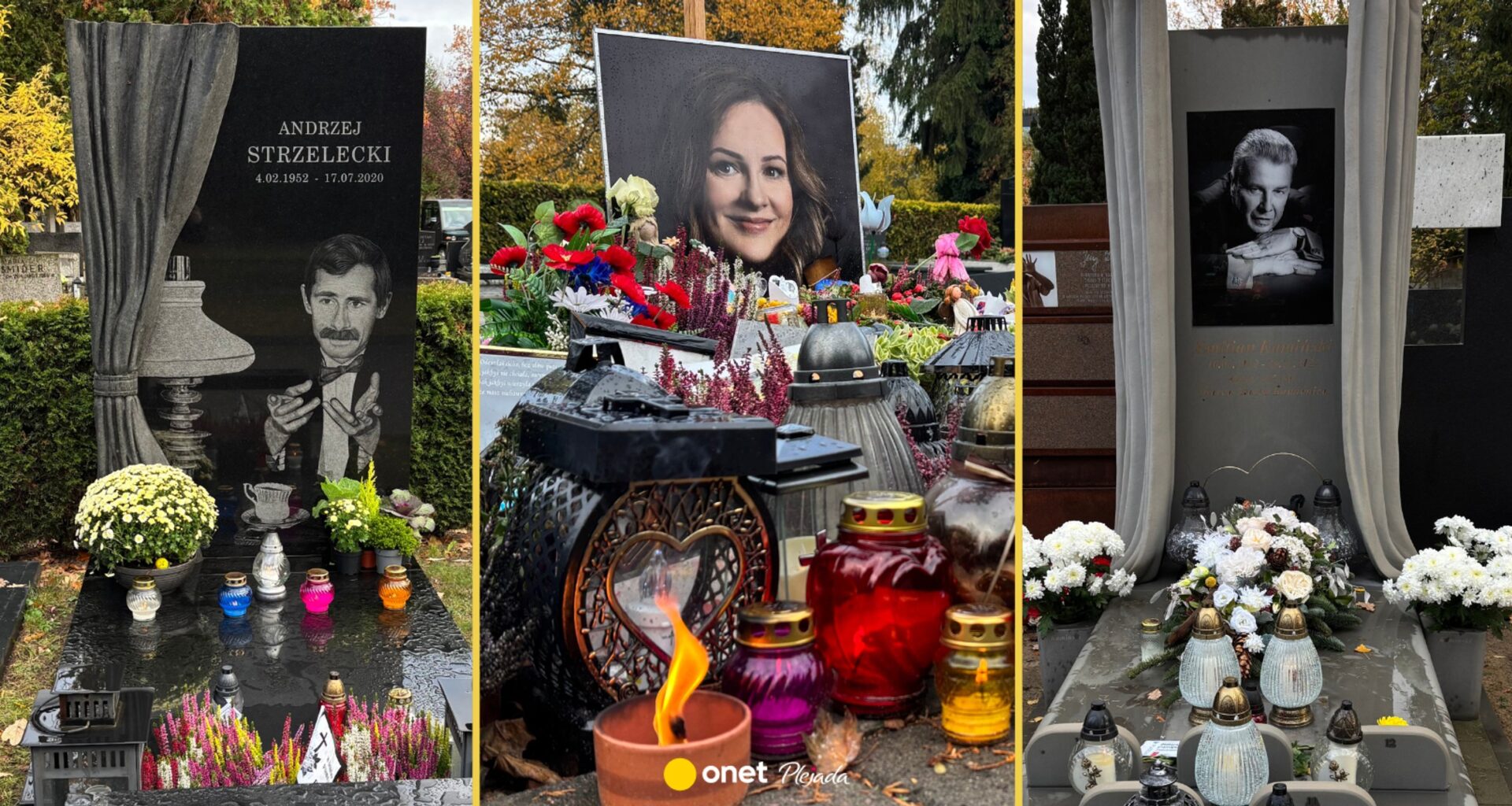 Groby znanych na Powązkach Wojskowych. Tu leżą m.in. Kołaczkowska i Stoparczyk