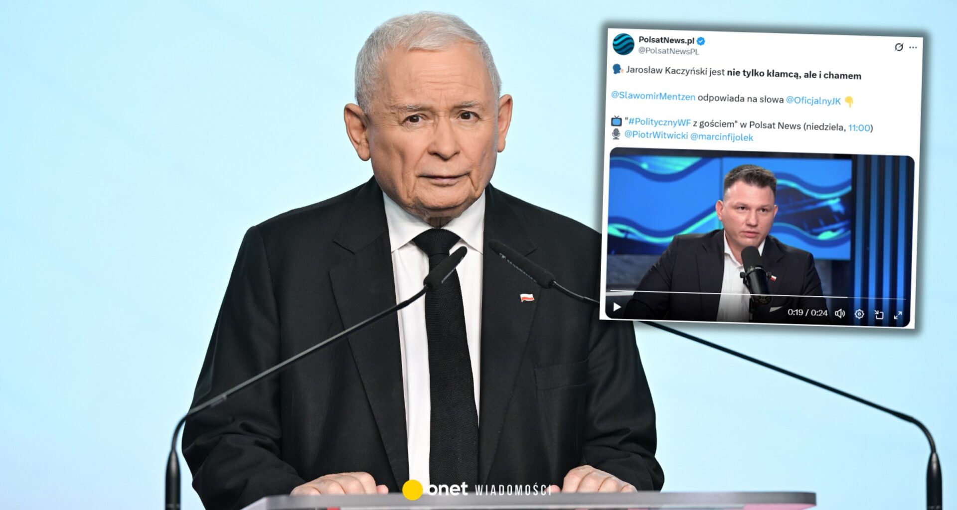 Sławomir Mentzen odpowiada Jarosławowi Kaczyńskiemu. Nie przebiera w słowach