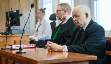 Jarosław Kaczyński pojawił się w sądzie. "Nie widzę powodu do pojednania"