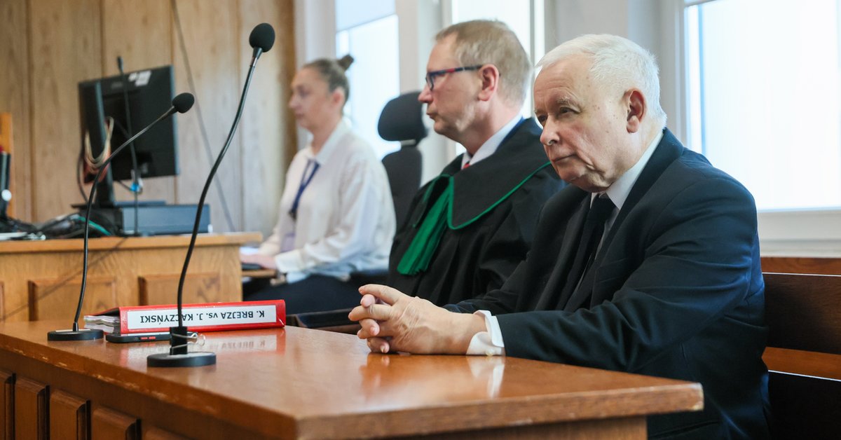Jarosław Kaczyński pojawił się w sądzie. "Nie widzę powodu do pojednania"