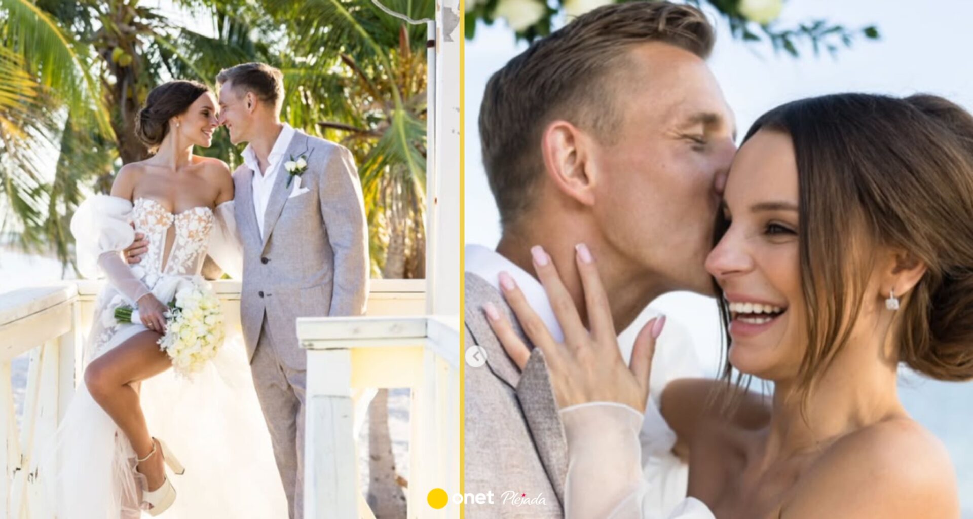 Jakub i Paulina Rzeźniczakowie trzy lata po ślubie. "Wiele radości i trudnych chwil"