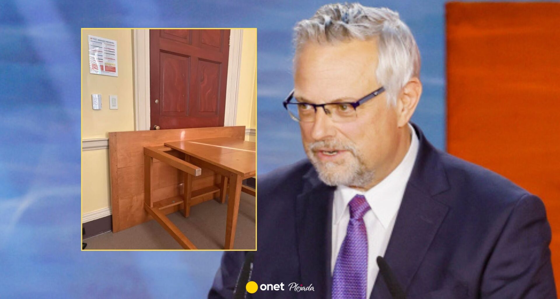 Córka dziennikarza TVN zabarykadowana w sali. Alarmowali o uzbrojonym napastniku