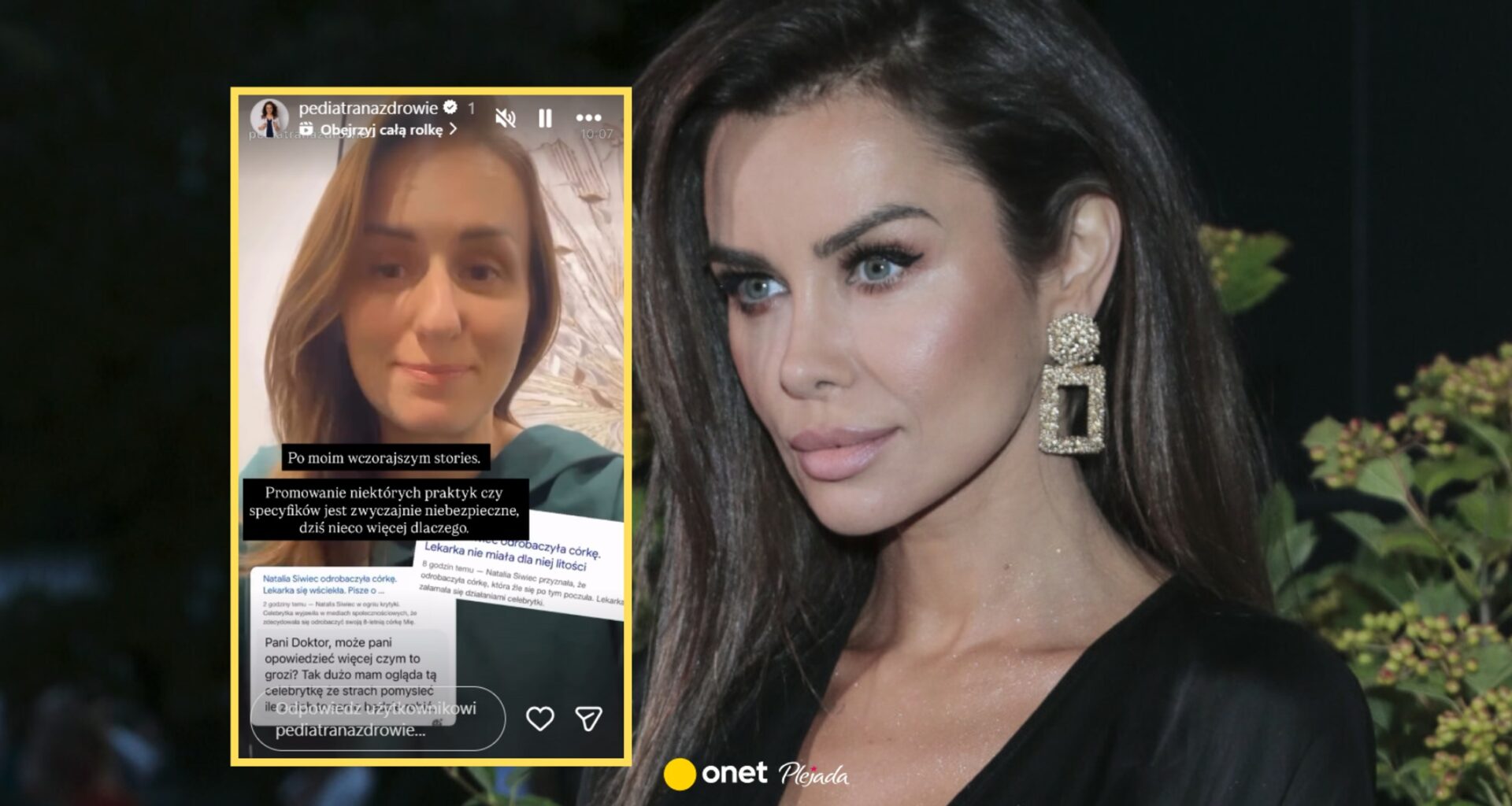 Córka Natalii Siwiec gorzej poczuła się po "odrobaczaniu". Lekarka grzmi