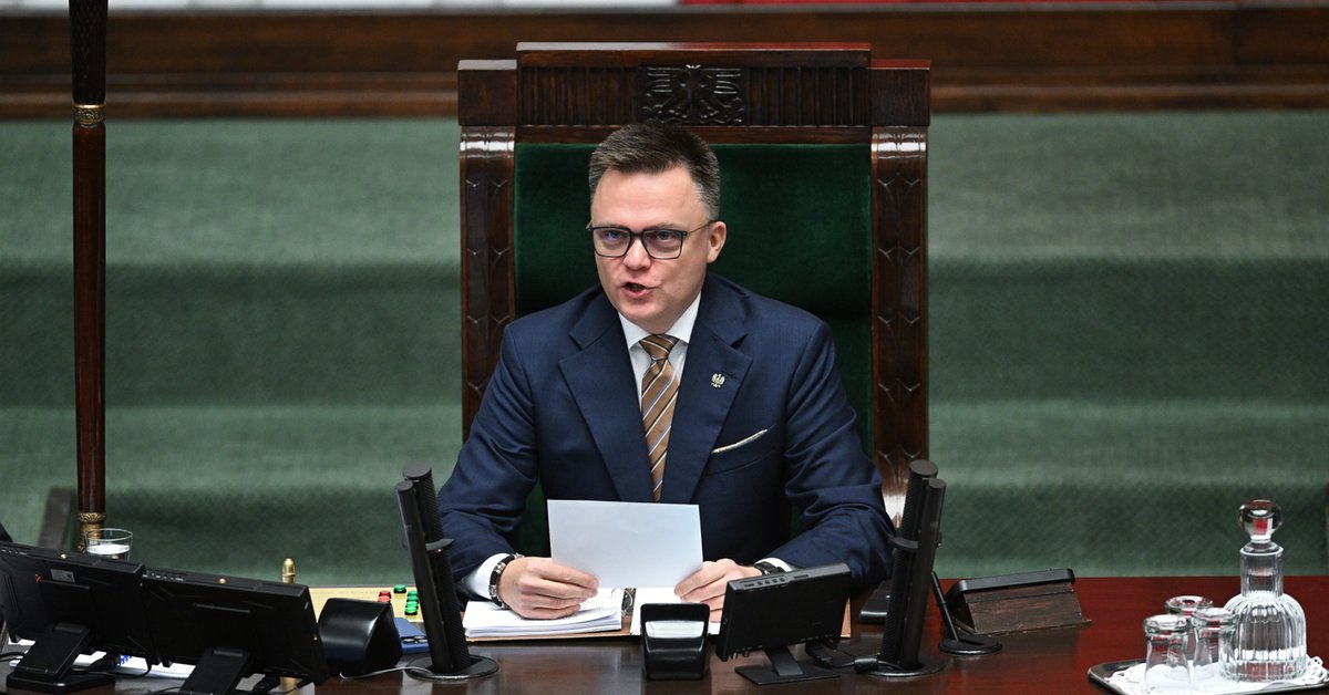 Ostatnia konferencja marszałka Hołowni. "Sędzia, nie napastnik"