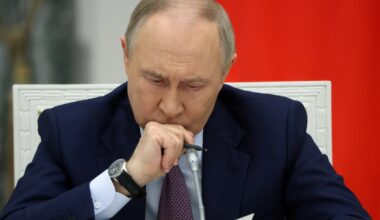 Prezydent Rosji Władimir Putin na Kremlu, 23 października 2025 r. (zdjęcie poglądowe)