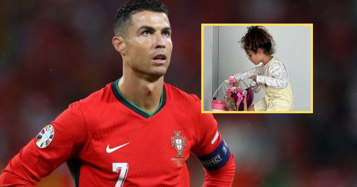 Cristiano Ronaldo pokazał córkę, a w sieci zawrzało. "Co to są za buty?"