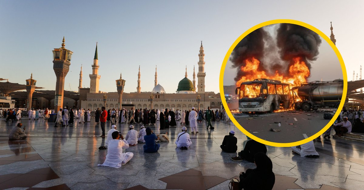 Katastrofa autokaru z pielgrzymami pod Medyną. Nie żyje 45 osób