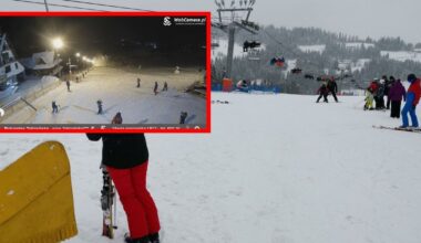 Bukowina Tatrzańska 21.11.2025 r., ok. godz. 18