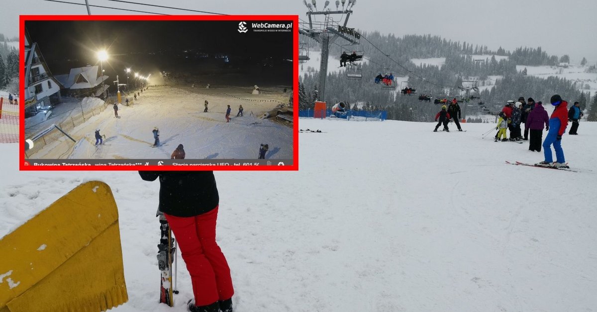 Bukowina Tatrzańska 21.11.2025 r., ok. godz. 18