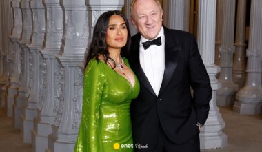 Salma Hayek olśniła na gali u boku męża miliardera. Wszyscy patrzyli tylko na nią