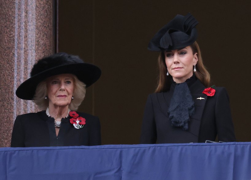 Królowa Kamila i księżna Kate