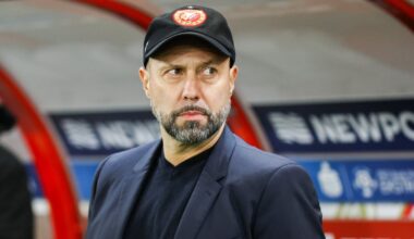 Trener Widzewa Igor Jovicević po zakończeniu meczu z Zagłębiem w Pucharze Polski