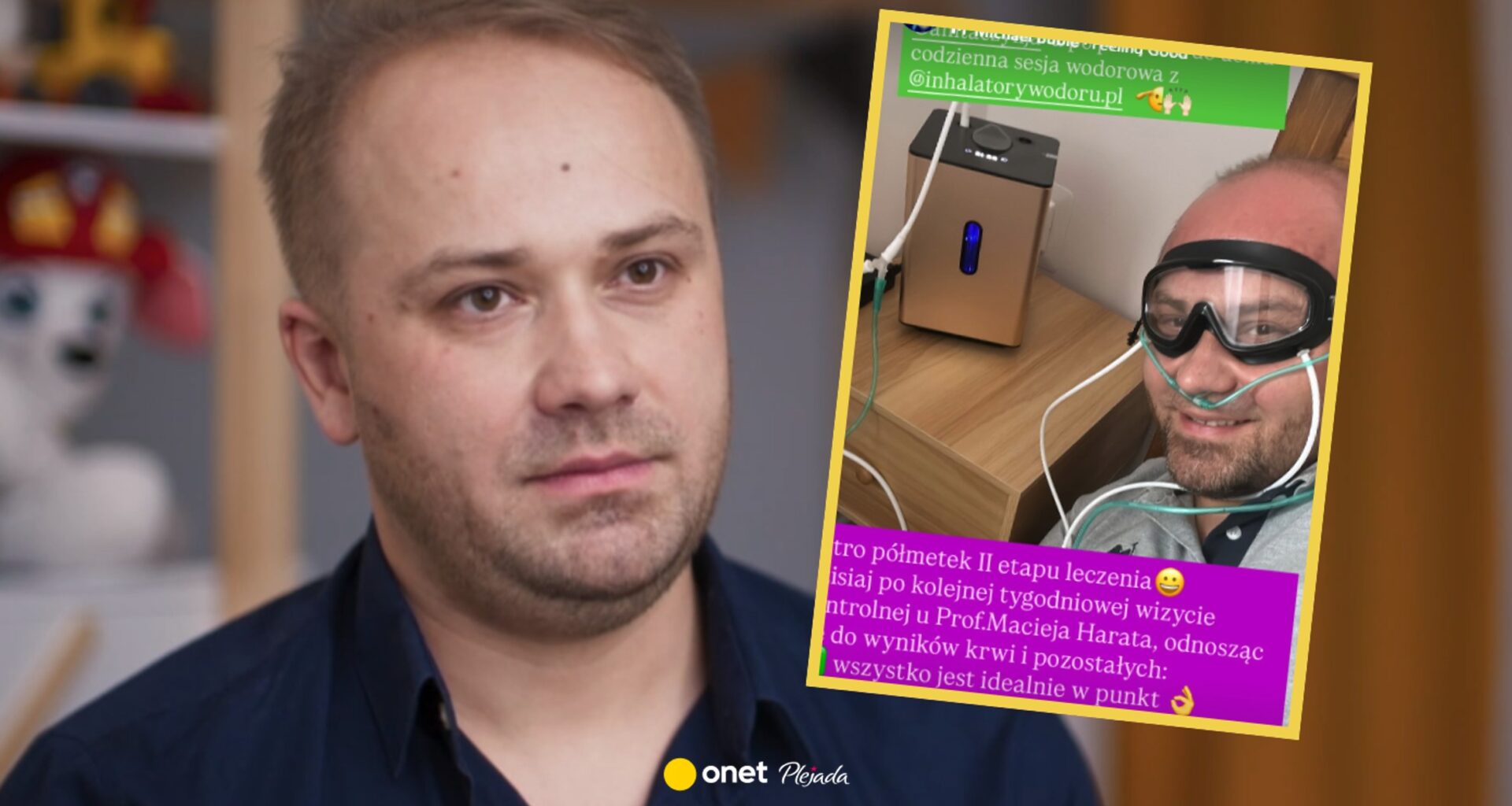 Adrian Szymaniak zdradził najnowsze wyniki badań. "Wszystko idealnie, w punkt"