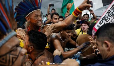 Demonstranci wdarli się na miejsce konferencji COP30, rannych dwóch ochroniarzy