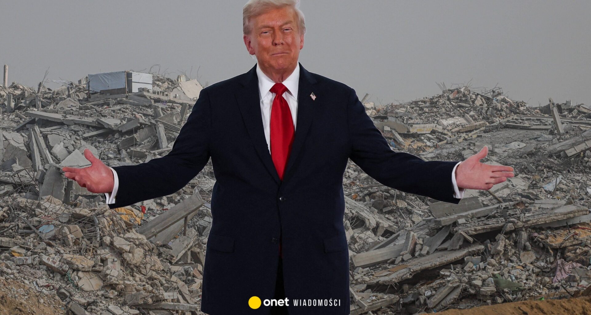 Pokojowe złudzenia Donalda Trumpa. Te materiały o Gazie nie miały ujrzeć światła dziennego