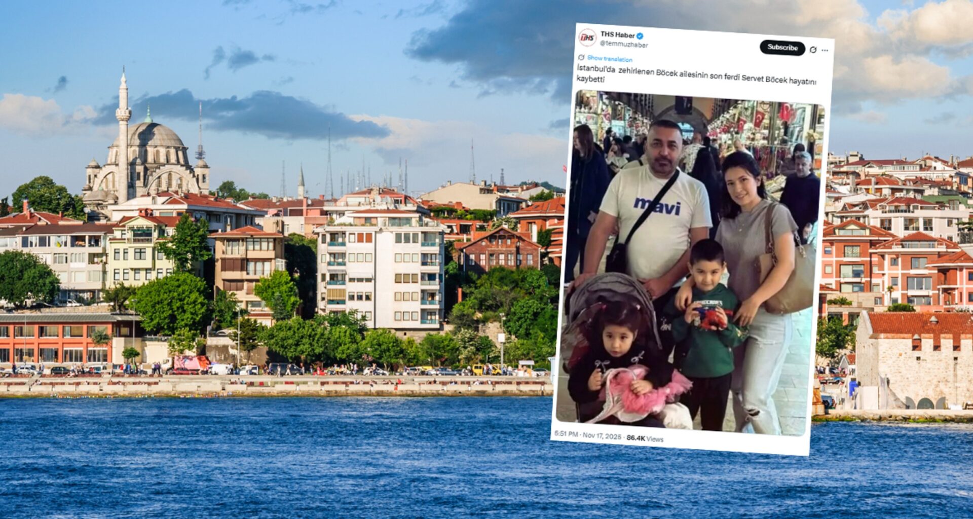 Rodzina zmarła podczas wakacji w Turcji