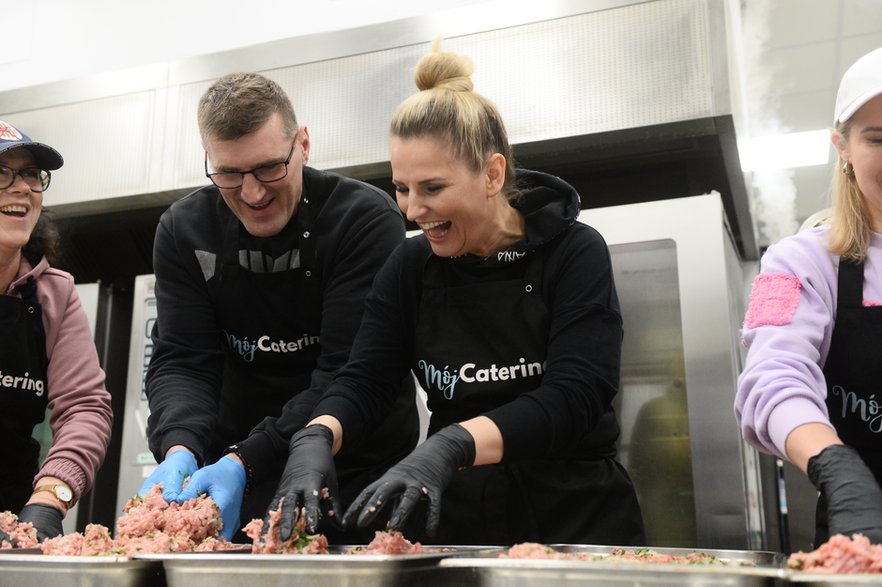 Mariusz Wach i Dominika Tajner