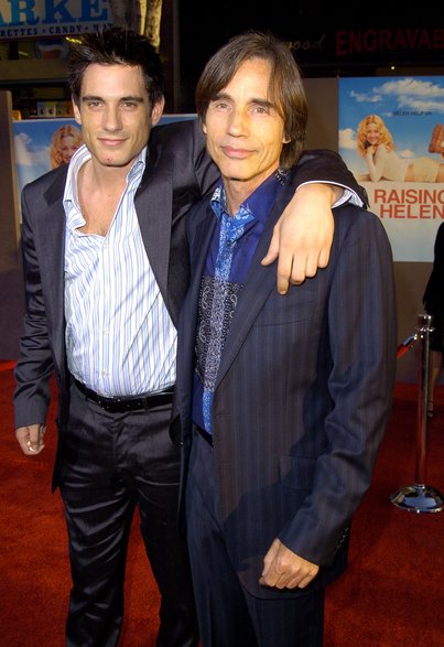 Ethan Browne z ojcem Jacksonem 