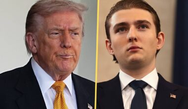 Donald Trump, Melania Trump i Barron Trump