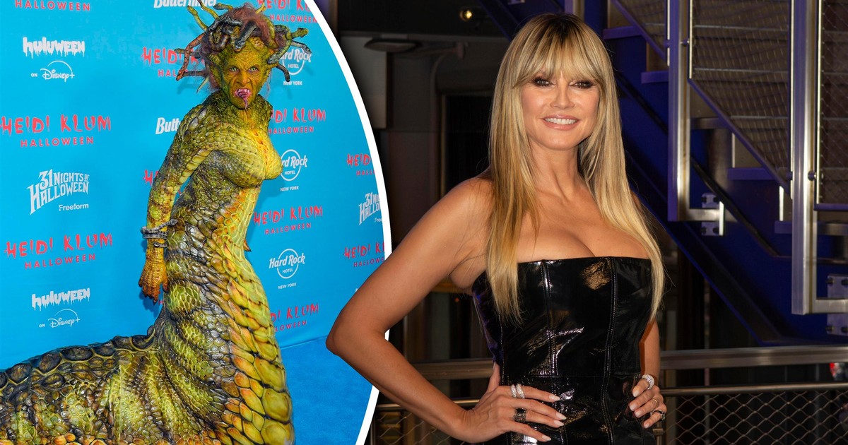 Heidi Klum znów królową Halloween. To przebranie zaskoczyło wszystkich