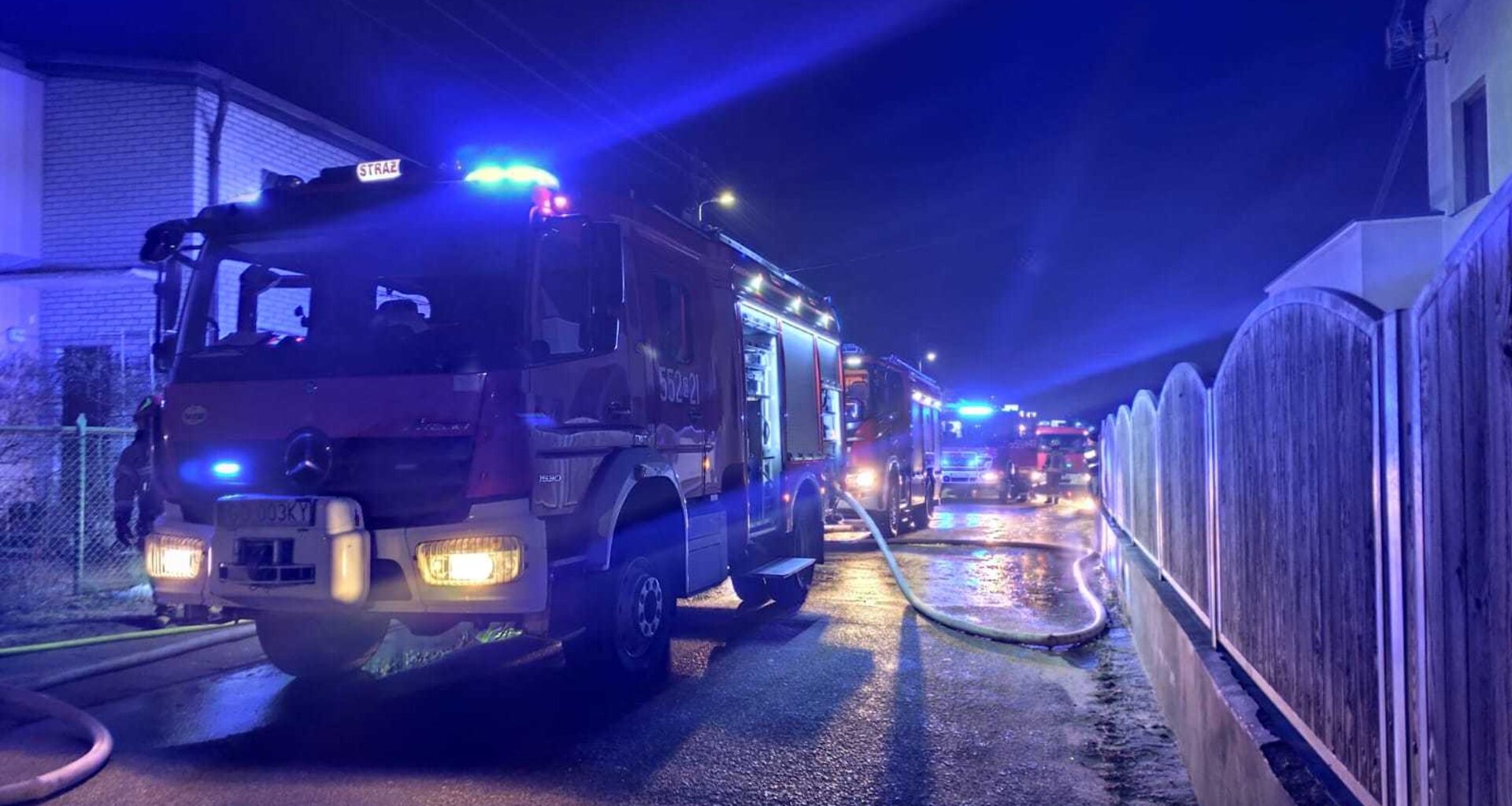 Tragiczny pożar w Rumi. Strażacy ewakuowali część mieszkańców, są ofiary śmiertelne