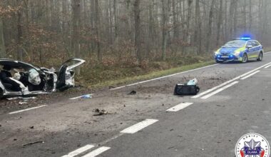 Tragiczny wypadek na Dolnym Śląsku. Nie żyje młody kierowca, policja apeluje