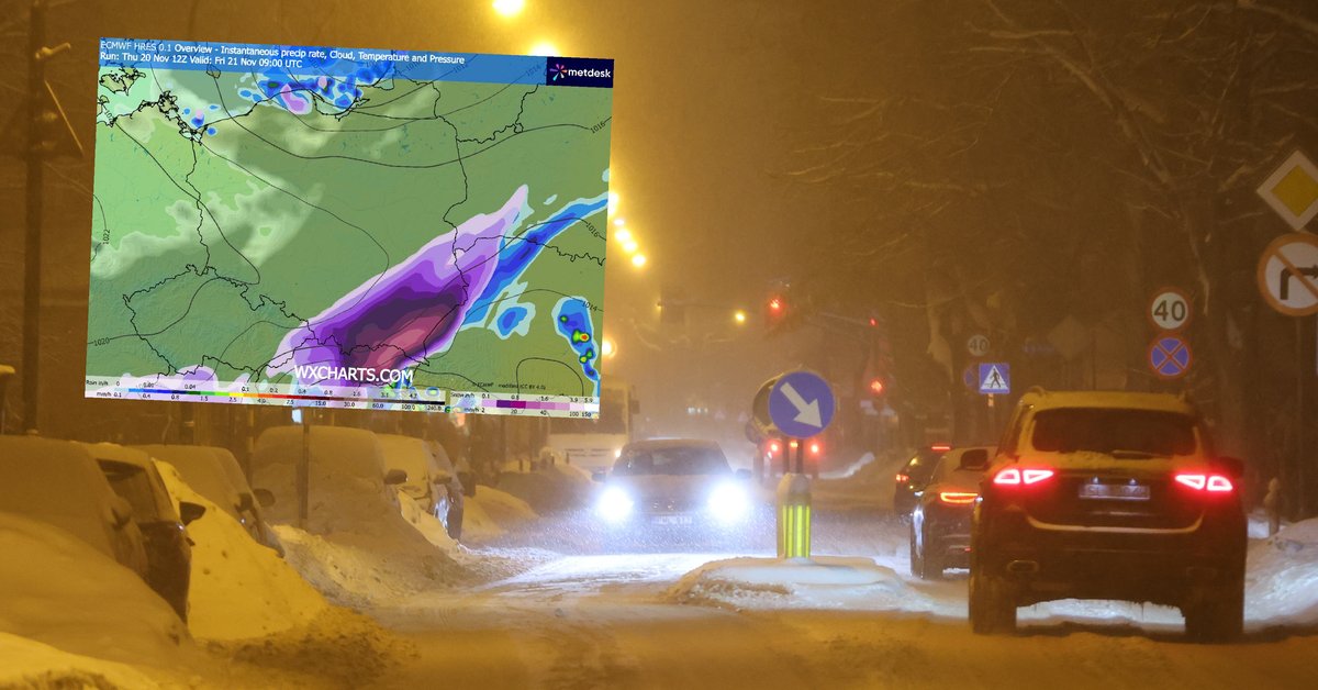 Śnieżyca z impetem wtargnęła do Polski. To dopiero początek załamania pogody