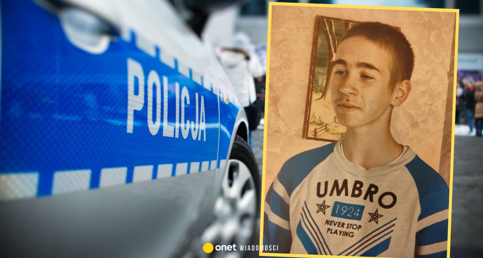 14-letni Andrzej Tyszka zaginął. Policja prosi o pomoc