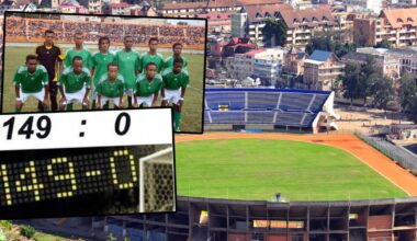 Stadion piłkarski w stolicy Madagaskaru — Antananarywie