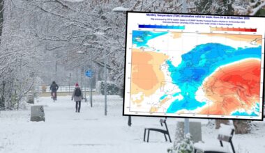 W całej Polsce temperatura pod koniec listopada będzie dużo niższa względem normy