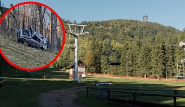 Chciał wypróbować auto po naprawie. Stoczył się z popularnej turystycznej góry