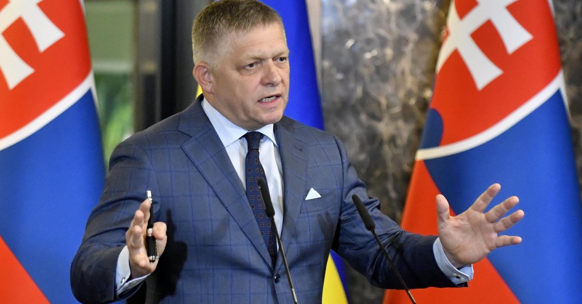 Premier Słowacji Robert Fico