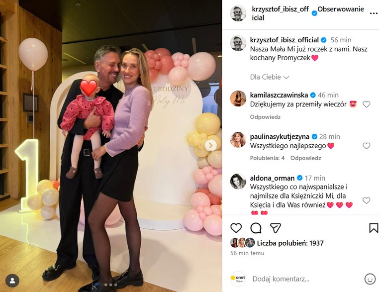 Krzysztof Ibisz na Instagramie