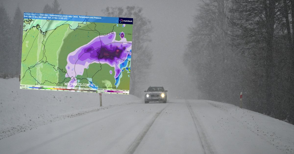 Nowa fala opadów obejmie cała wschodnią Polskę