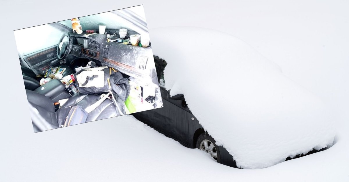 Przeżył 60 dni w samochodzie uwięzionym w śniegu. Tylko to go uratowało