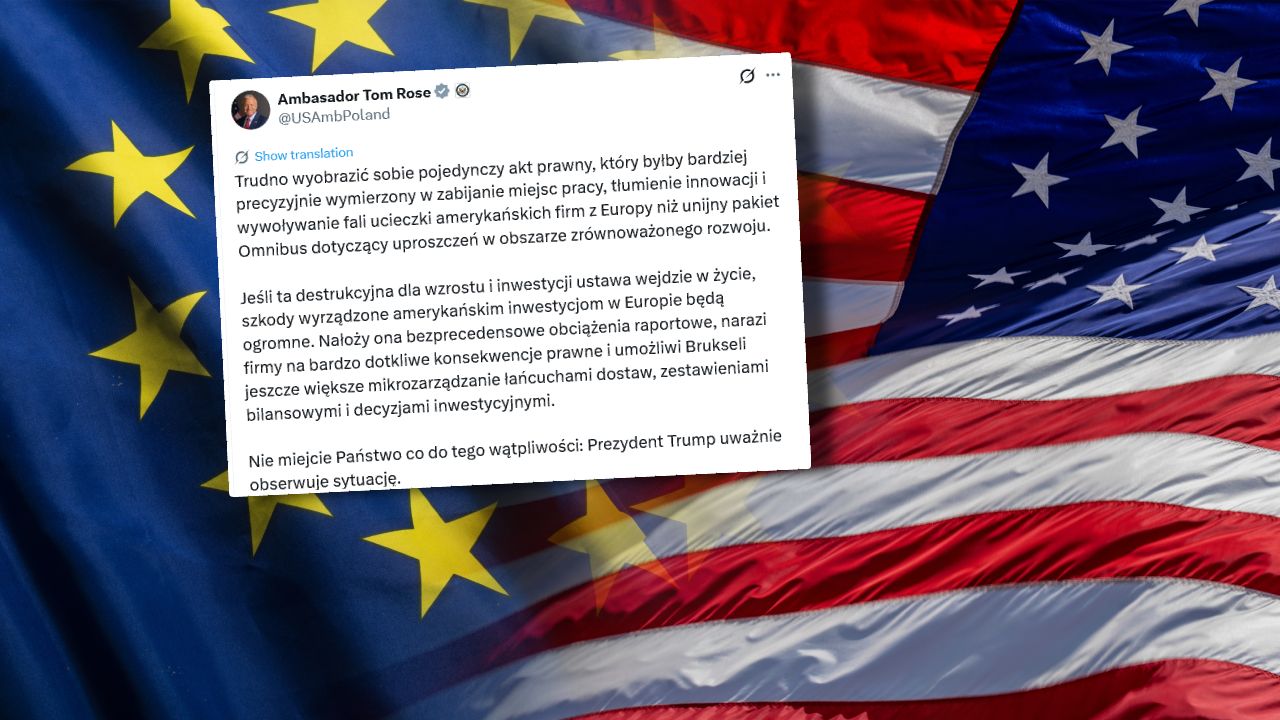 Burza wokół nowego prawa w UE. Ambasador wzywa Polskę. Wyjaśniamy